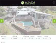 Tablet Screenshot of platinumre.com.au